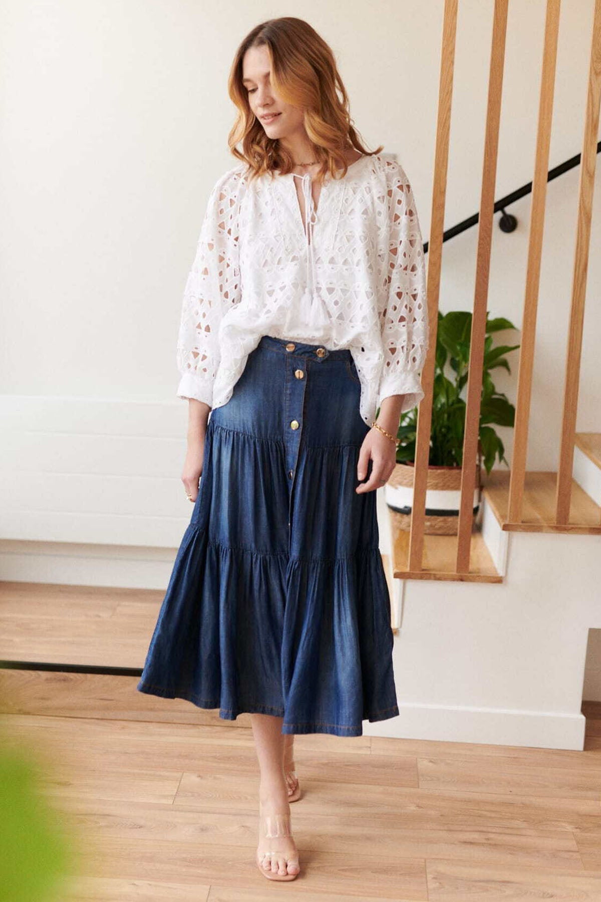 Rene Derhy Emma V Yaka Fistolu Bluz