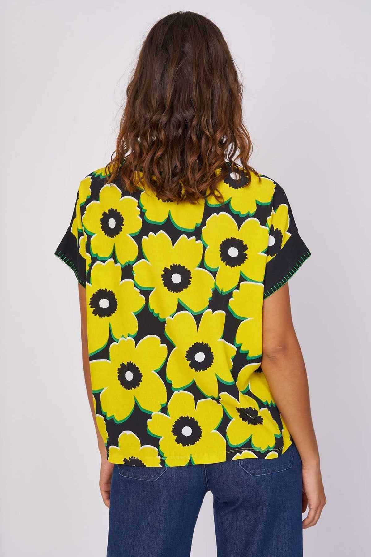 Rene Derhy Lorelei Çiçek Desenli T-shirt