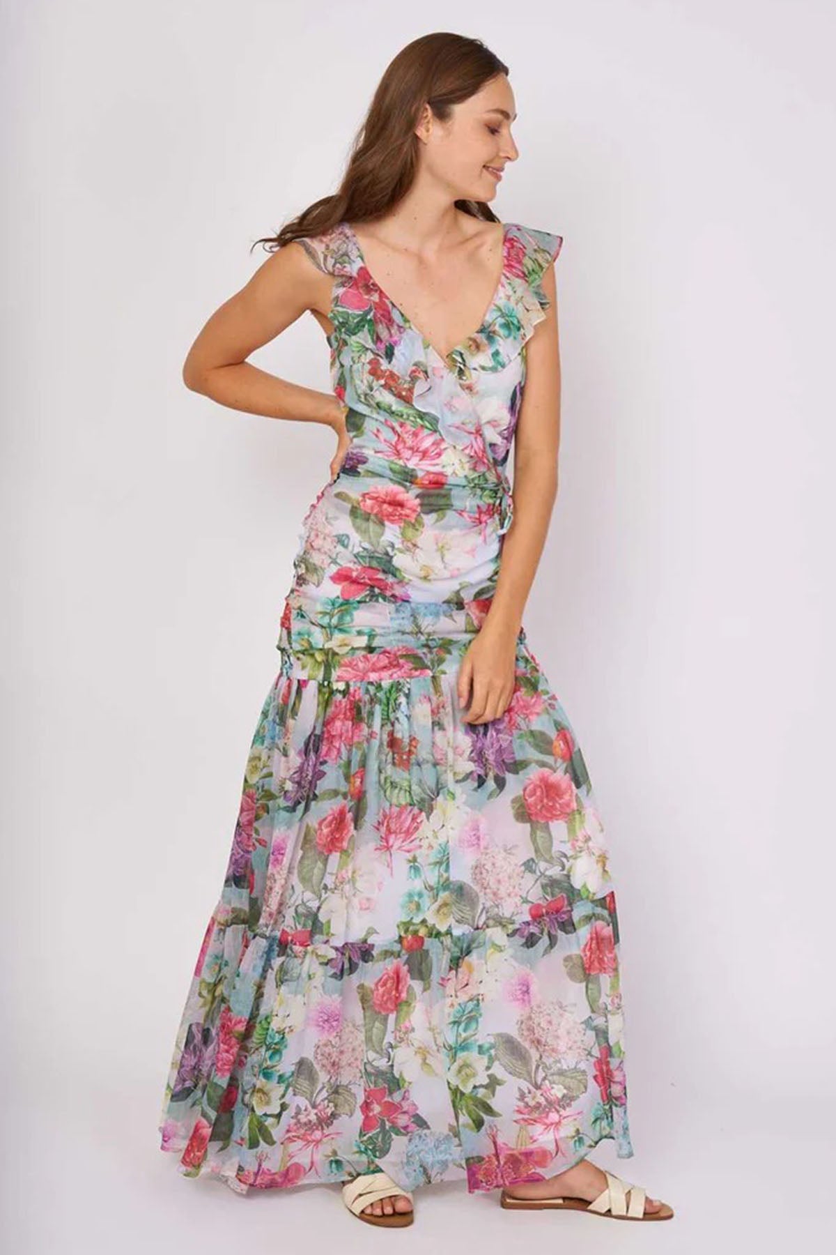 Rene Derhy Clairette Maxi Elbise