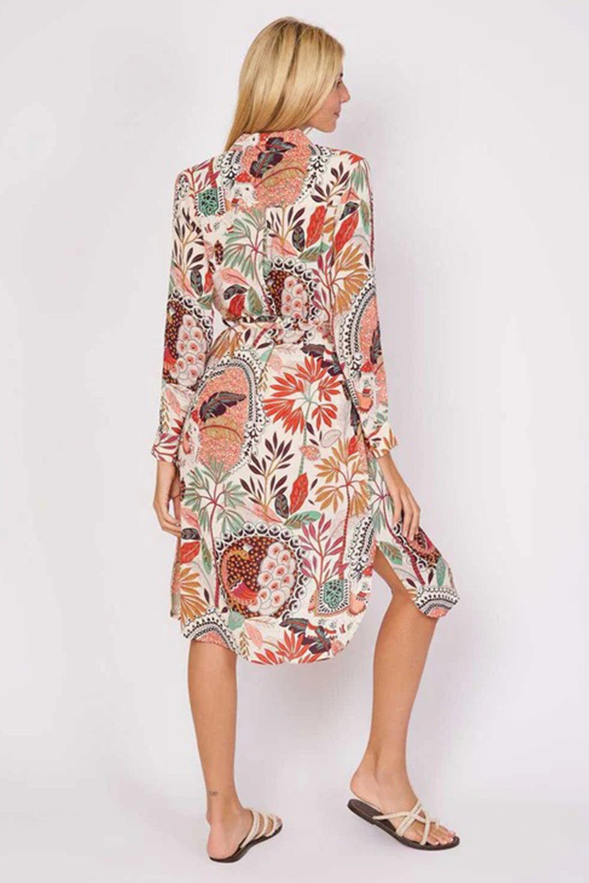 Rene Derhy Cadena Midi Gömlek Elbise