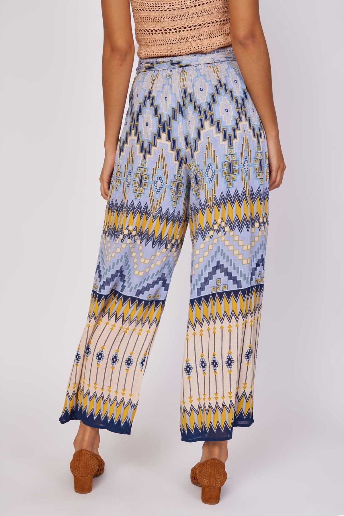 Rene Derhy Jimmy Yüksek Bel Rahat Kesim Pantolon