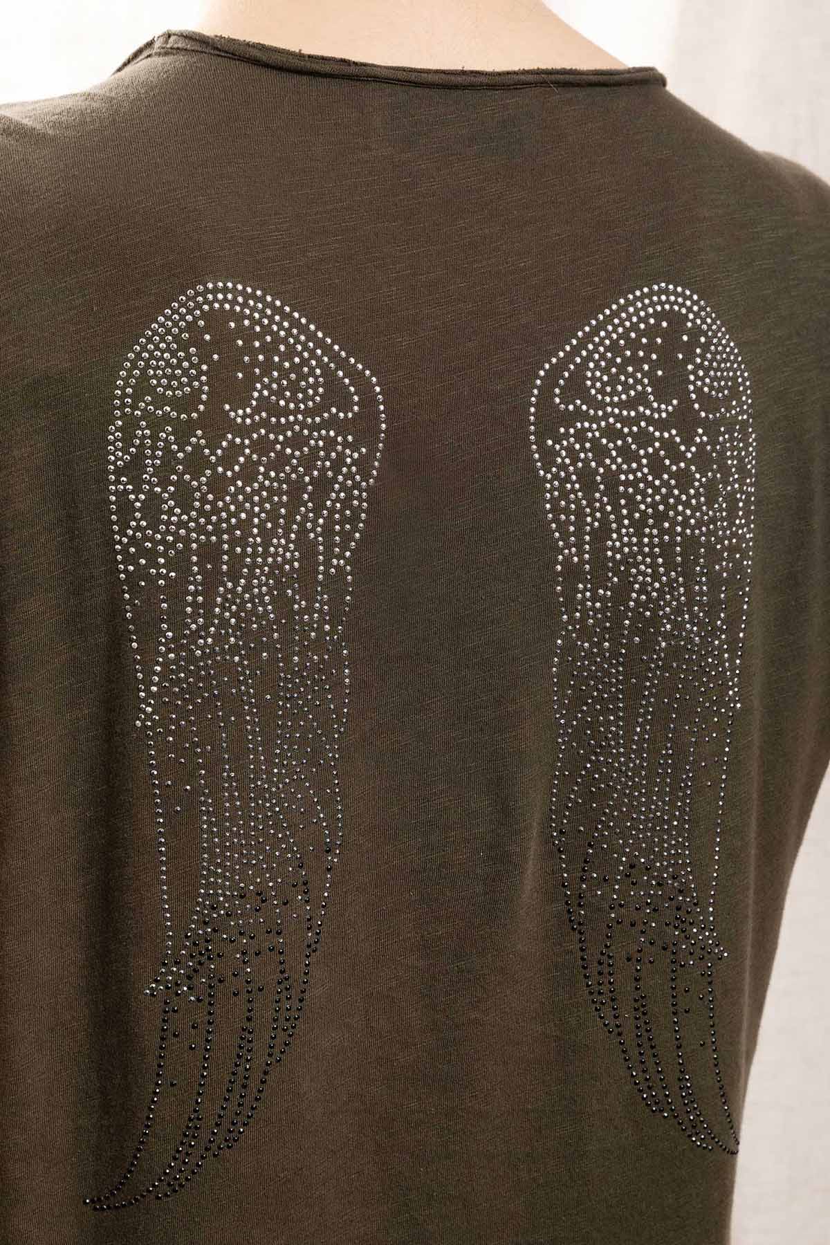 Berenice Emmawings V Yaka T-shirt-Libas Trendy Fashion Store
