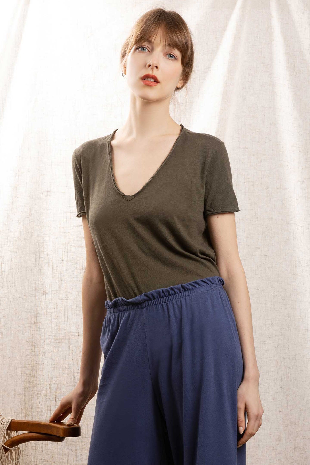 Berenice Emmawings V Yaka T-shirt-Libas Trendy Fashion Store