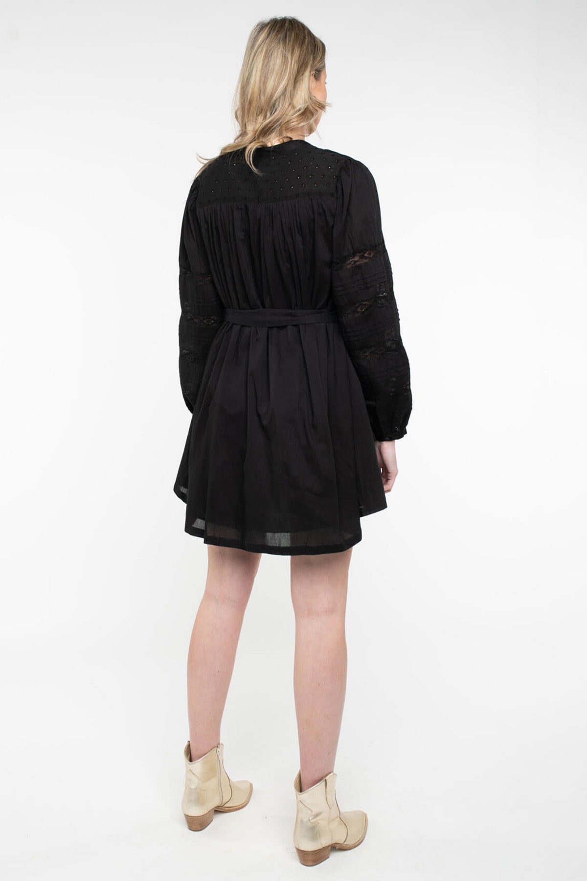 Berenice River Hakim Yaka Mini Elbise-Libas Trendy Fashion Store