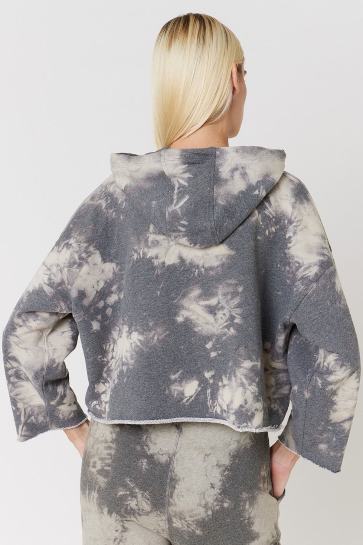 Berenice Dana Kapüşonlu Crop Sweatshirt-Libas Trendy Fashion Store