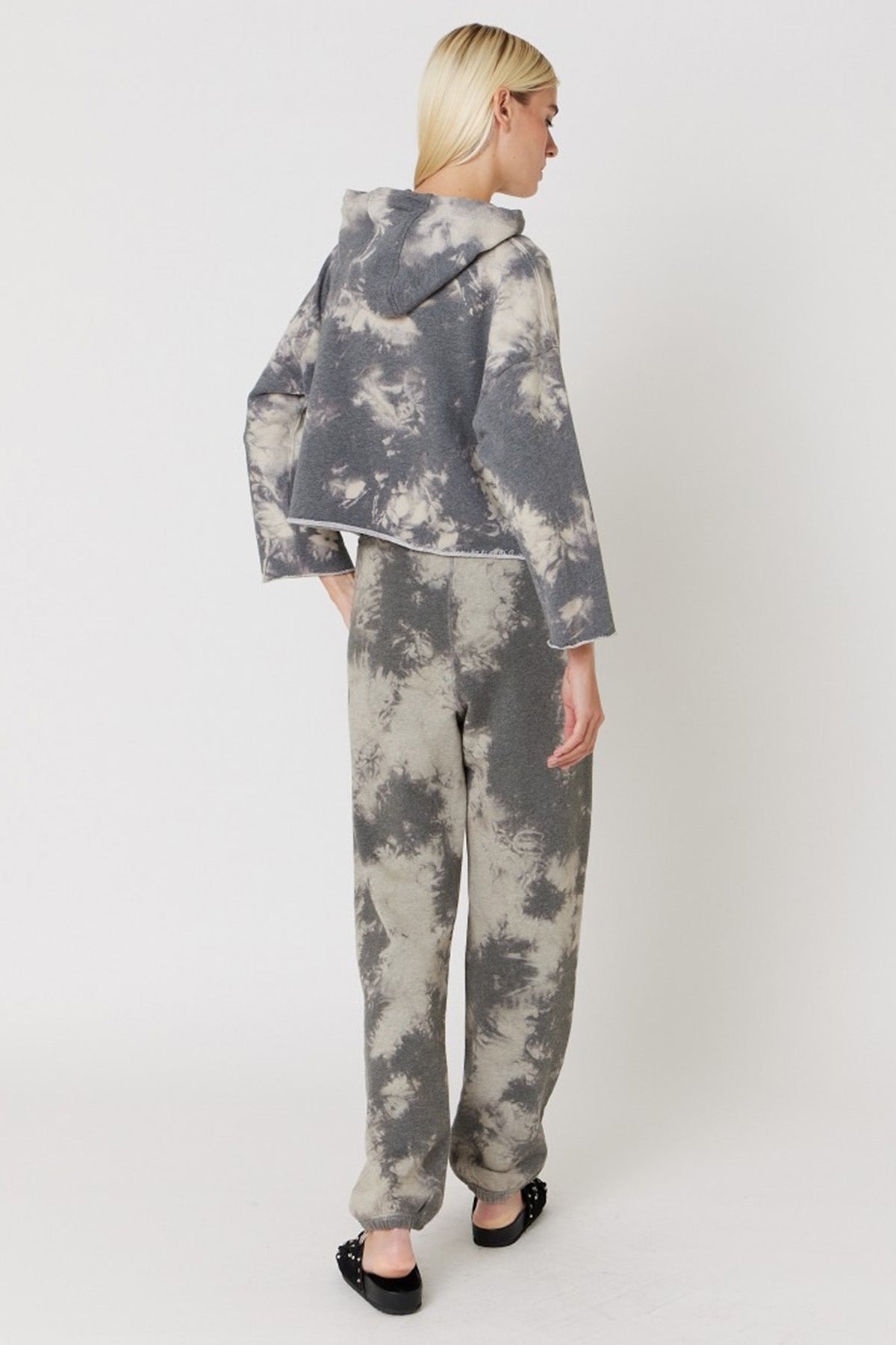 Berenice Dana Kapüşonlu Crop Sweatshirt-Libas Trendy Fashion Store