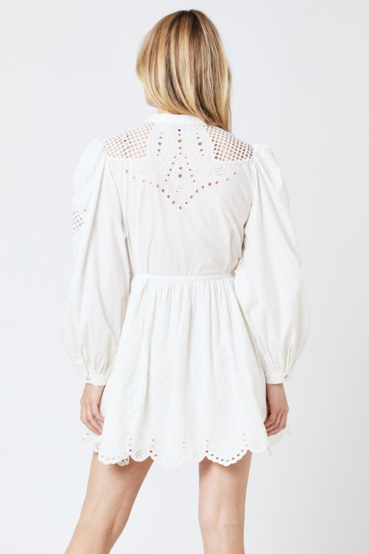 Berenice Rajna Hakim Yaka Mini Gömlek Elbise-Libas Trendy Fashion Store