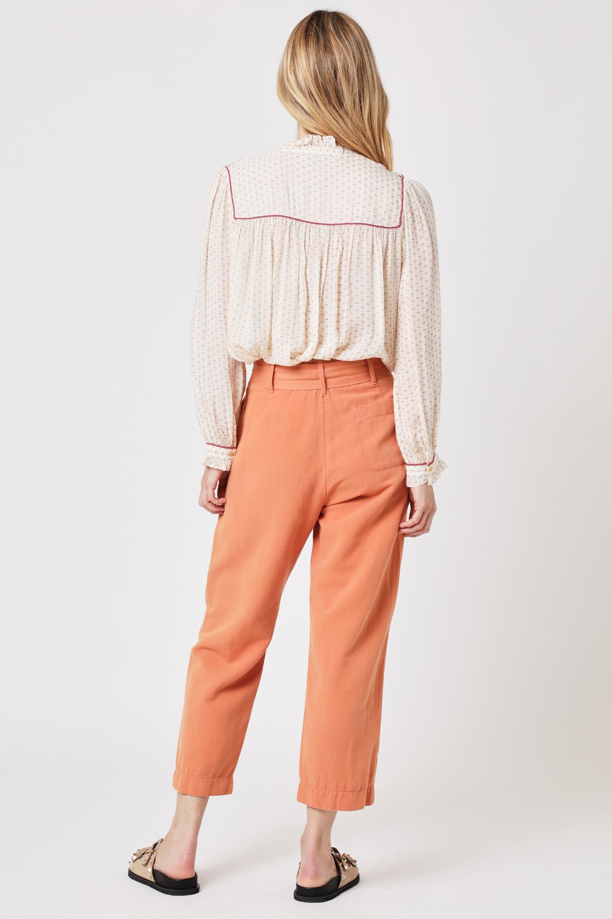 Berenice Helsinky Ketenli Pileli Pantolon-Libas Trendy Fashion Store