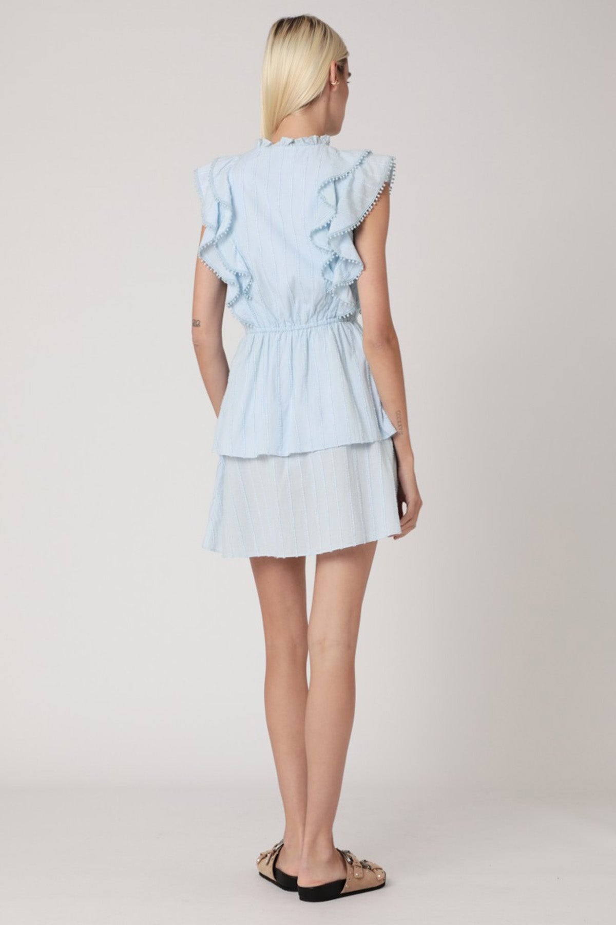 Berenice Ralf Fırfırlı Mini Elbise-Libas Trendy Fashion Store