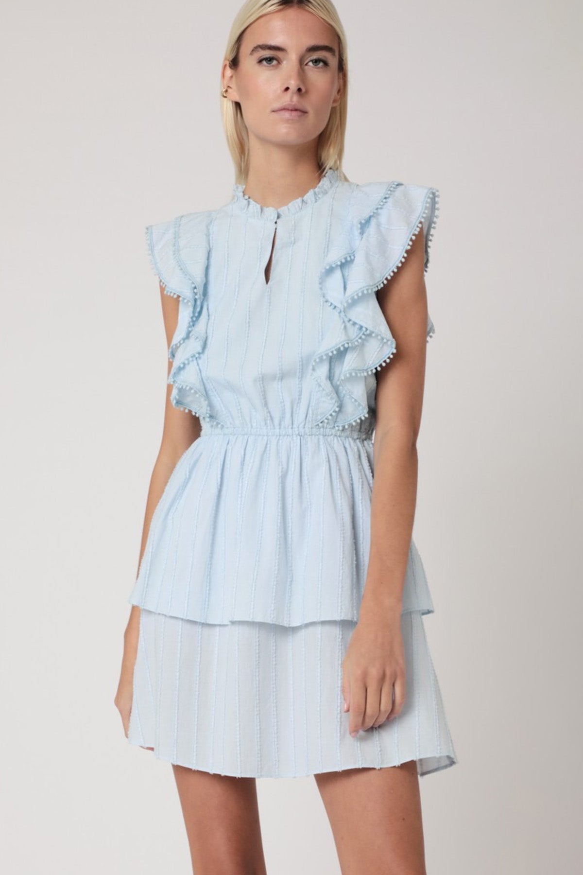 Berenice Ralf Fırfırlı Mini Elbise-Libas Trendy Fashion Store