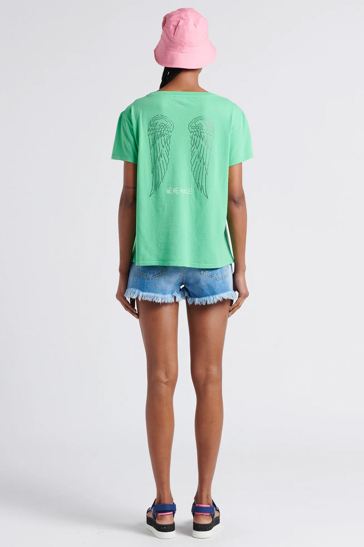 Berenice Edenawings Yuvarlak Yaka T-shirt-Libas Trendy Fashion Store