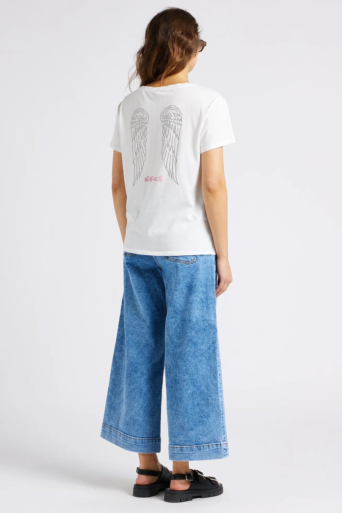 Berenice Edenawings Yuvarlak Yaka T-shirt-Libas Trendy Fashion Store