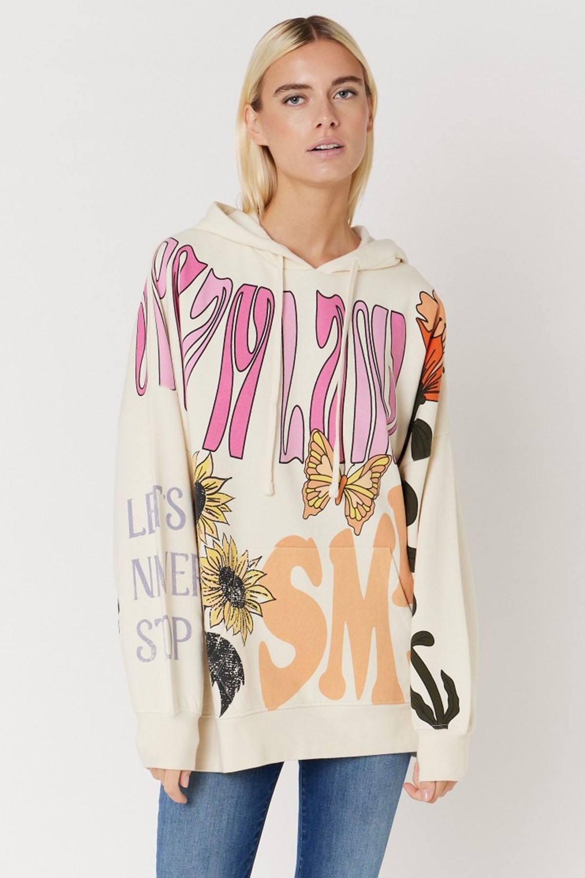 Berenice Dor Geniş Kesim Kapüşonlu Sweatshirt