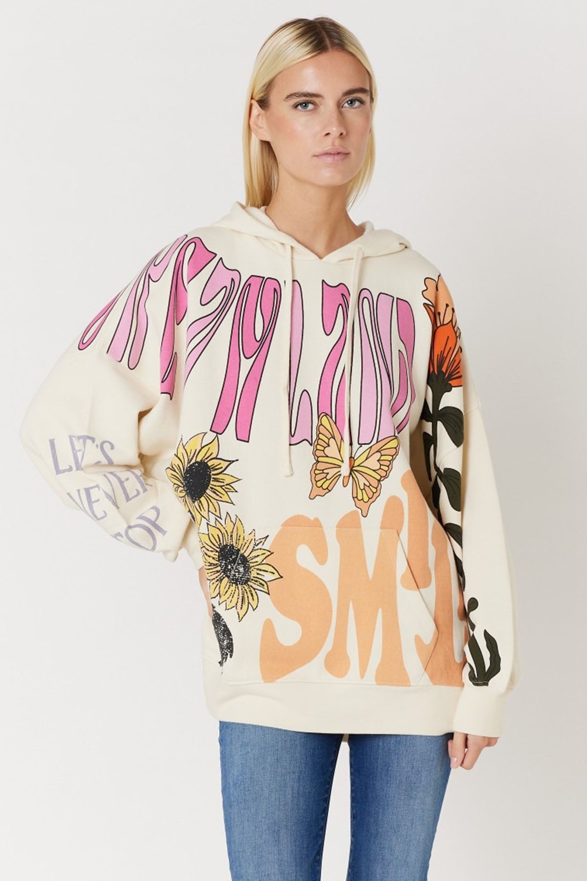 Berenice Dor Geniş Kesim Kapüşonlu Sweatshirt