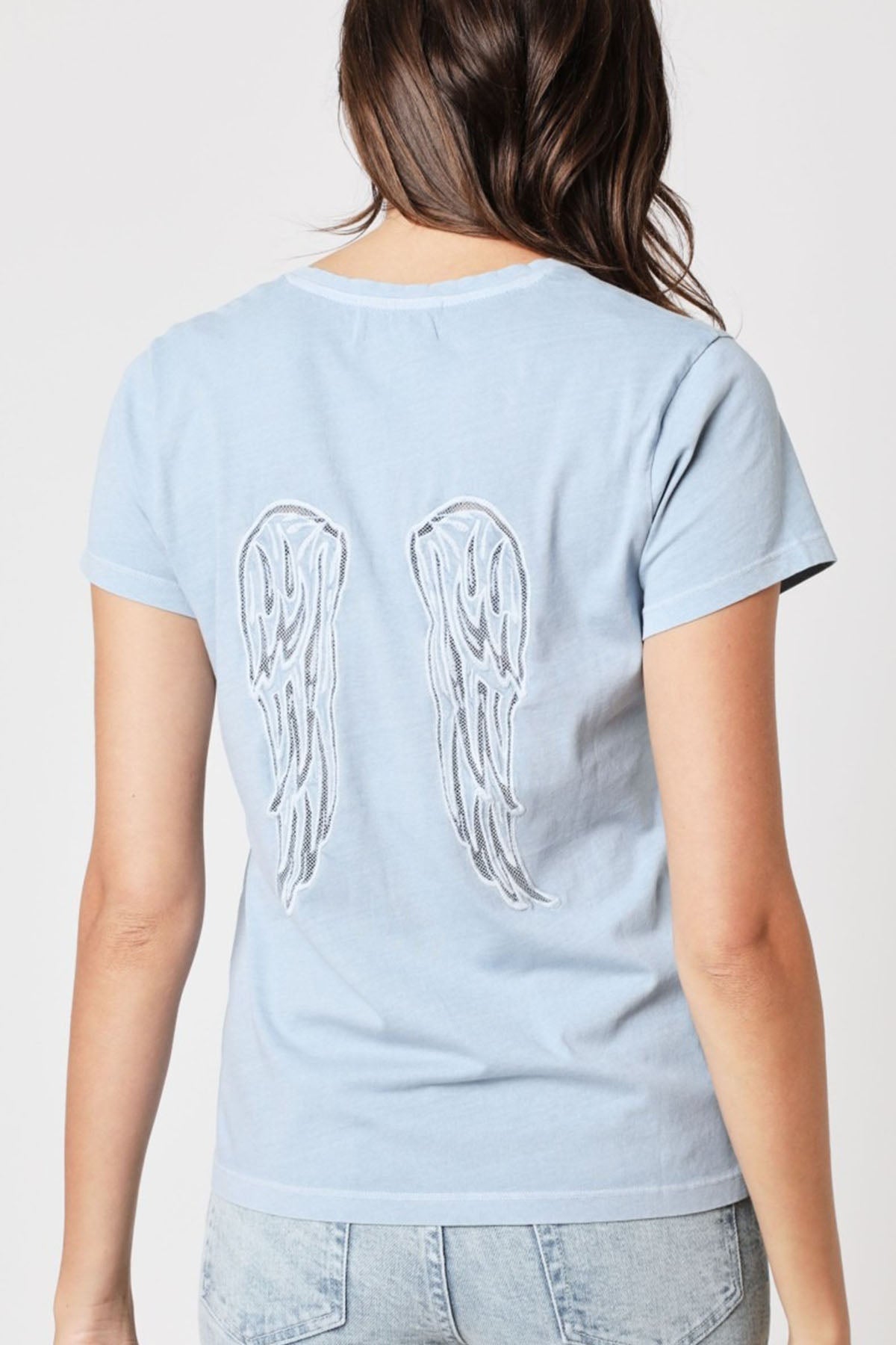 Berenice Eithan V Yaka T-shirt-Libas Trendy Fashion Store