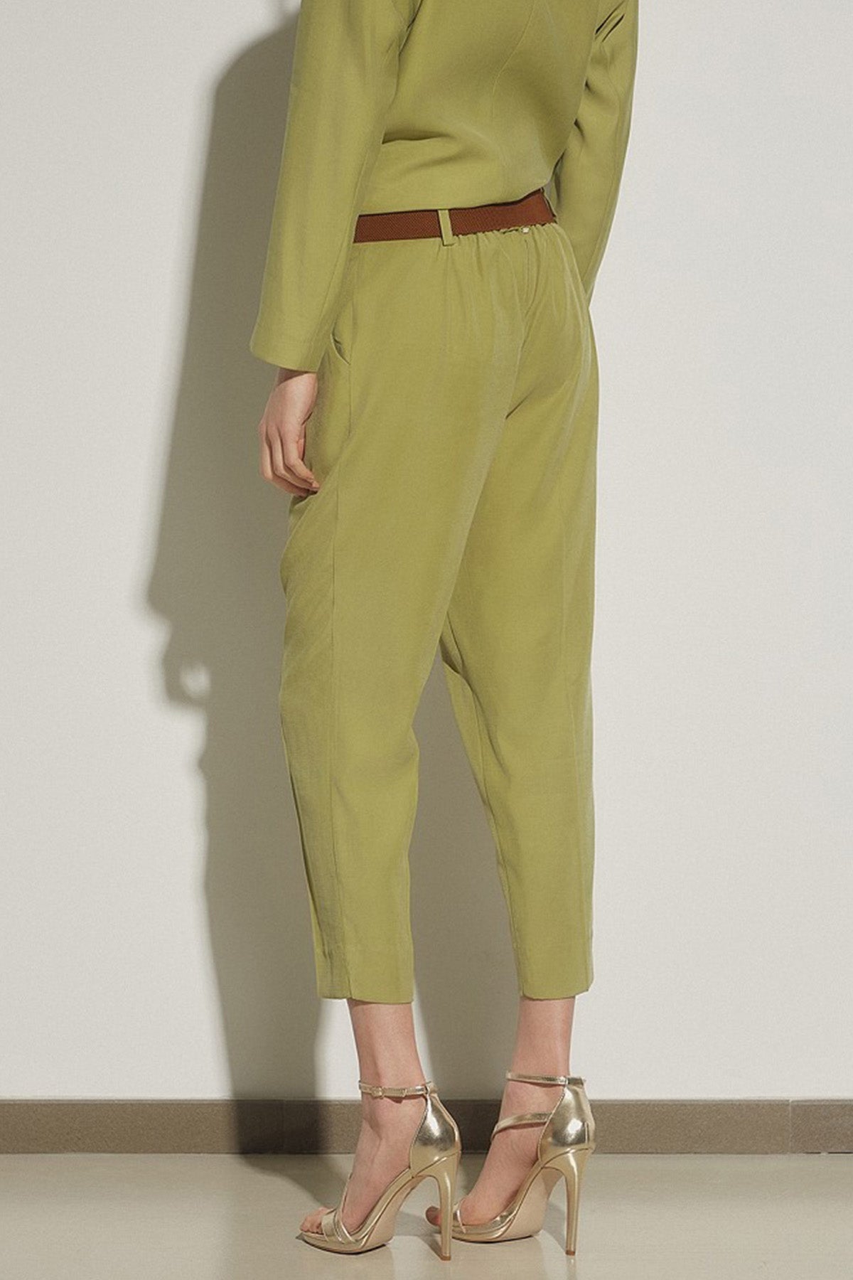 Bsb Pileli Yüksek Bel Pantolon-Libas Trendy Fashion Store