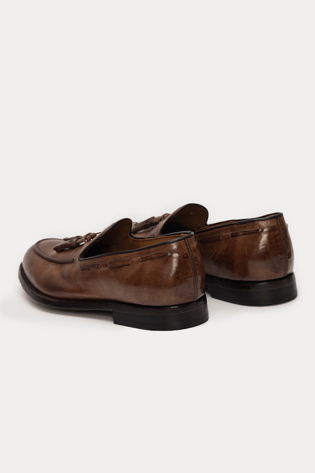 Green George Püsküllü Deri Loafer Ayakkabı