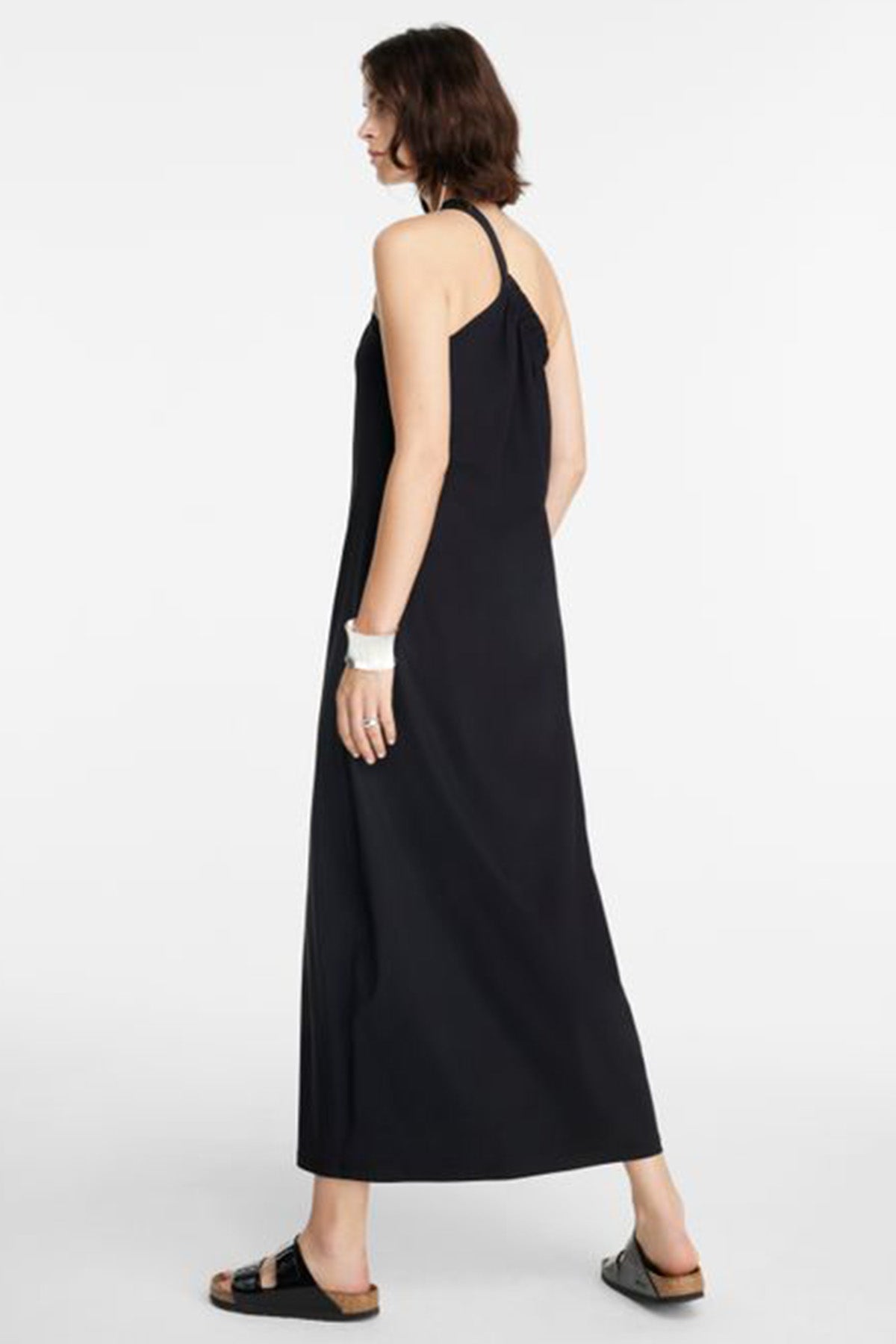 Sarah Pacini Tek Omuzlu Maxi Elbise-Libas Trendy Fashion Store