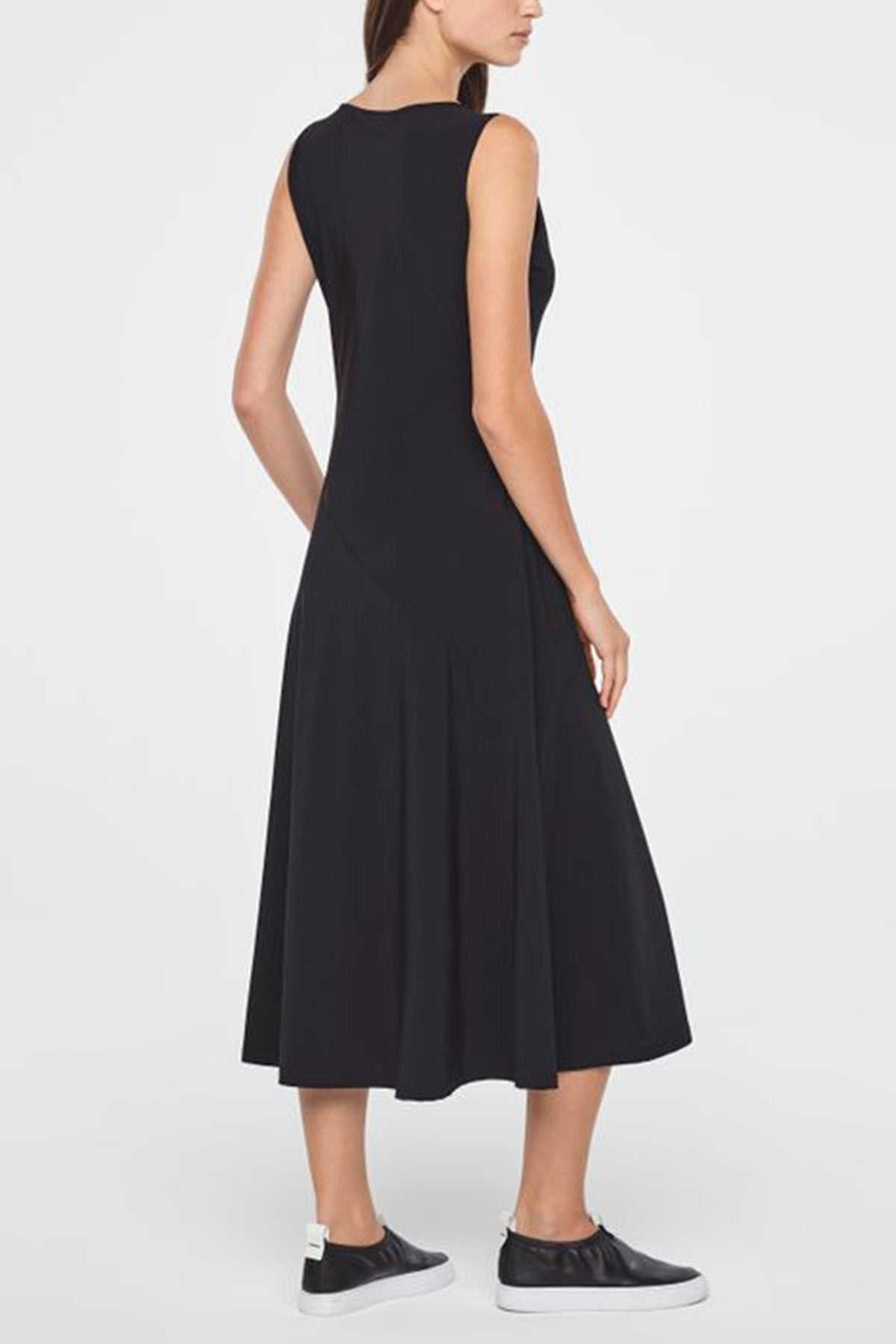 Sarah Pacini Cep Detaylı Midi Elbise-Libas Trendy Fashion Store