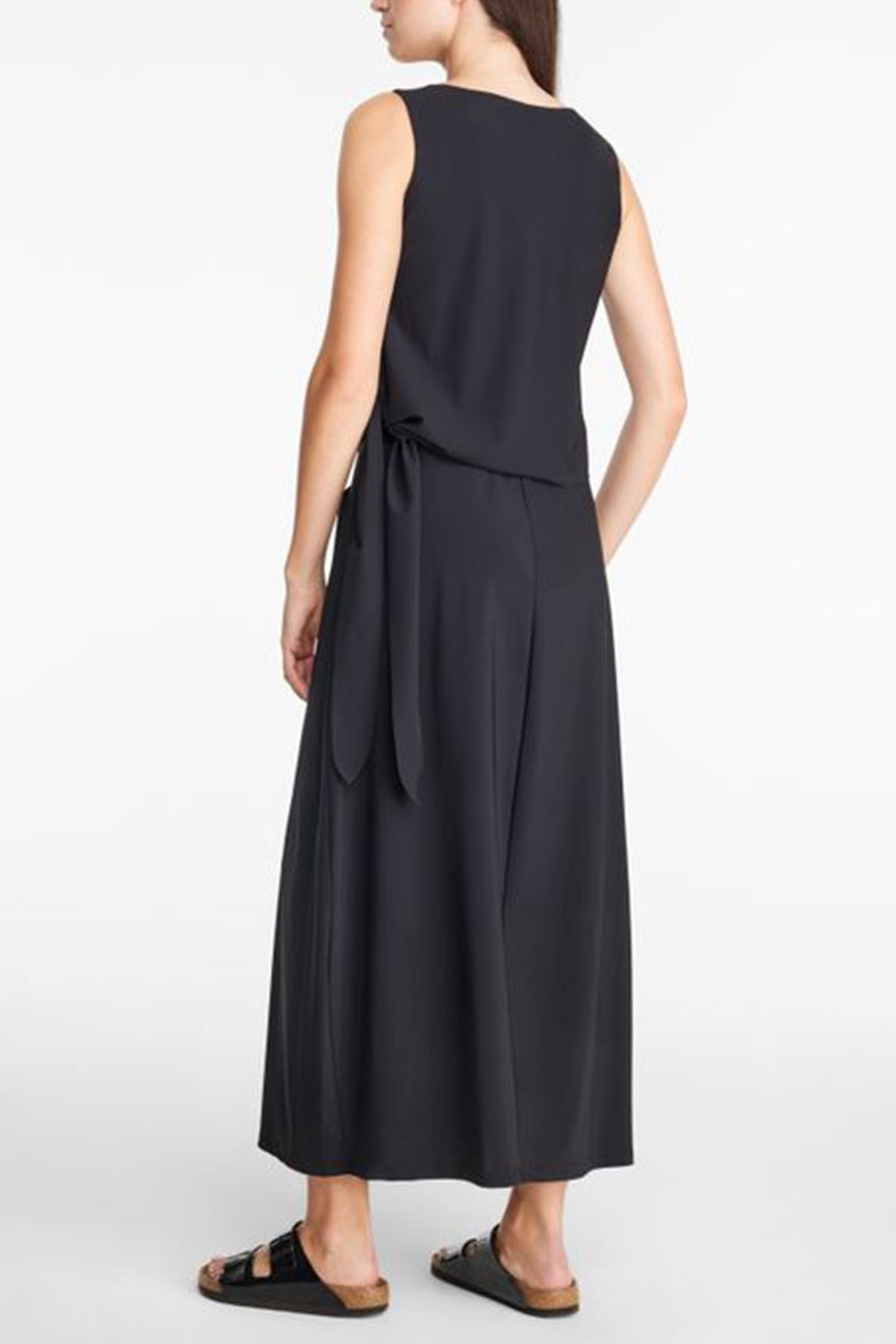 Sarah Pacini Yuvarlak Yaka Maxi Elbise-Libas Trendy Fashion Store