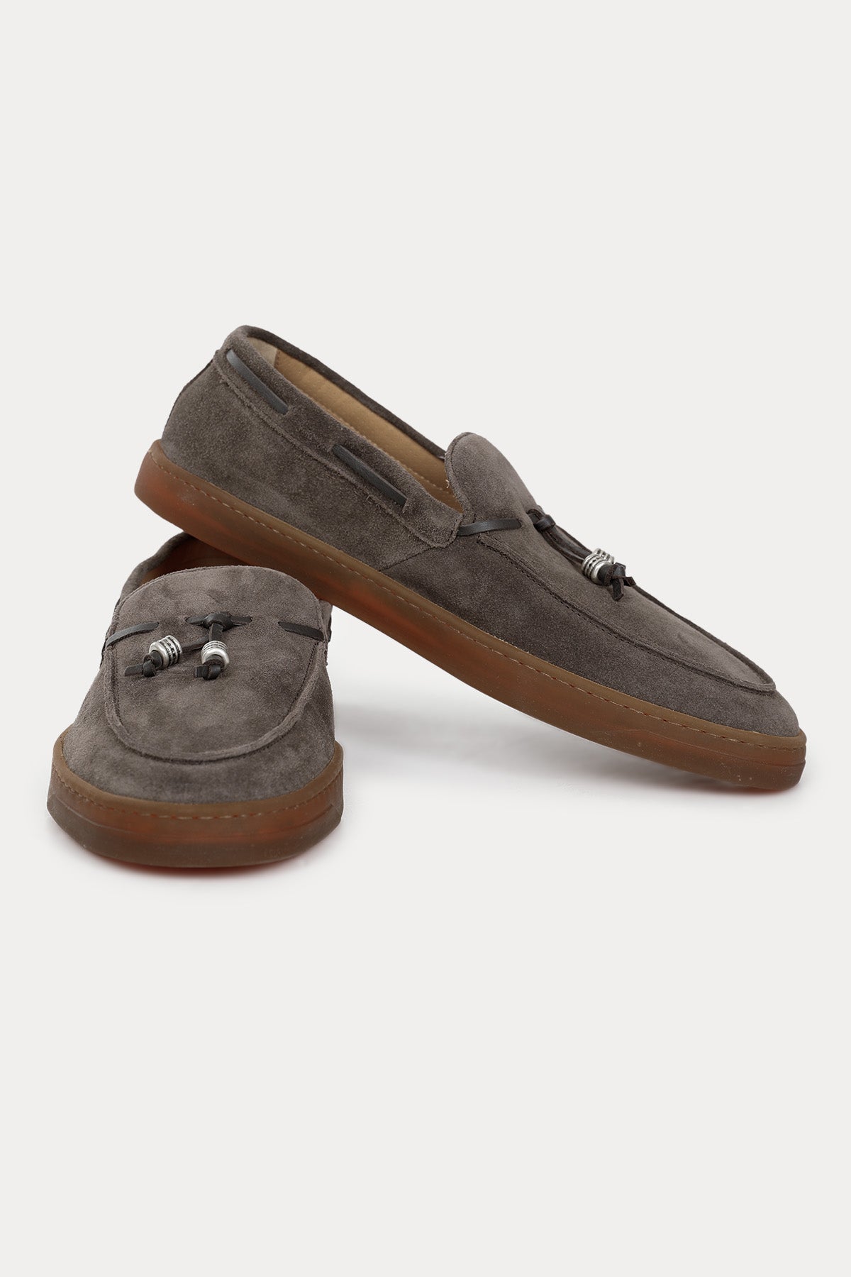 Henderson Patmo Püsküllü Süet Loafer Ayakkabı