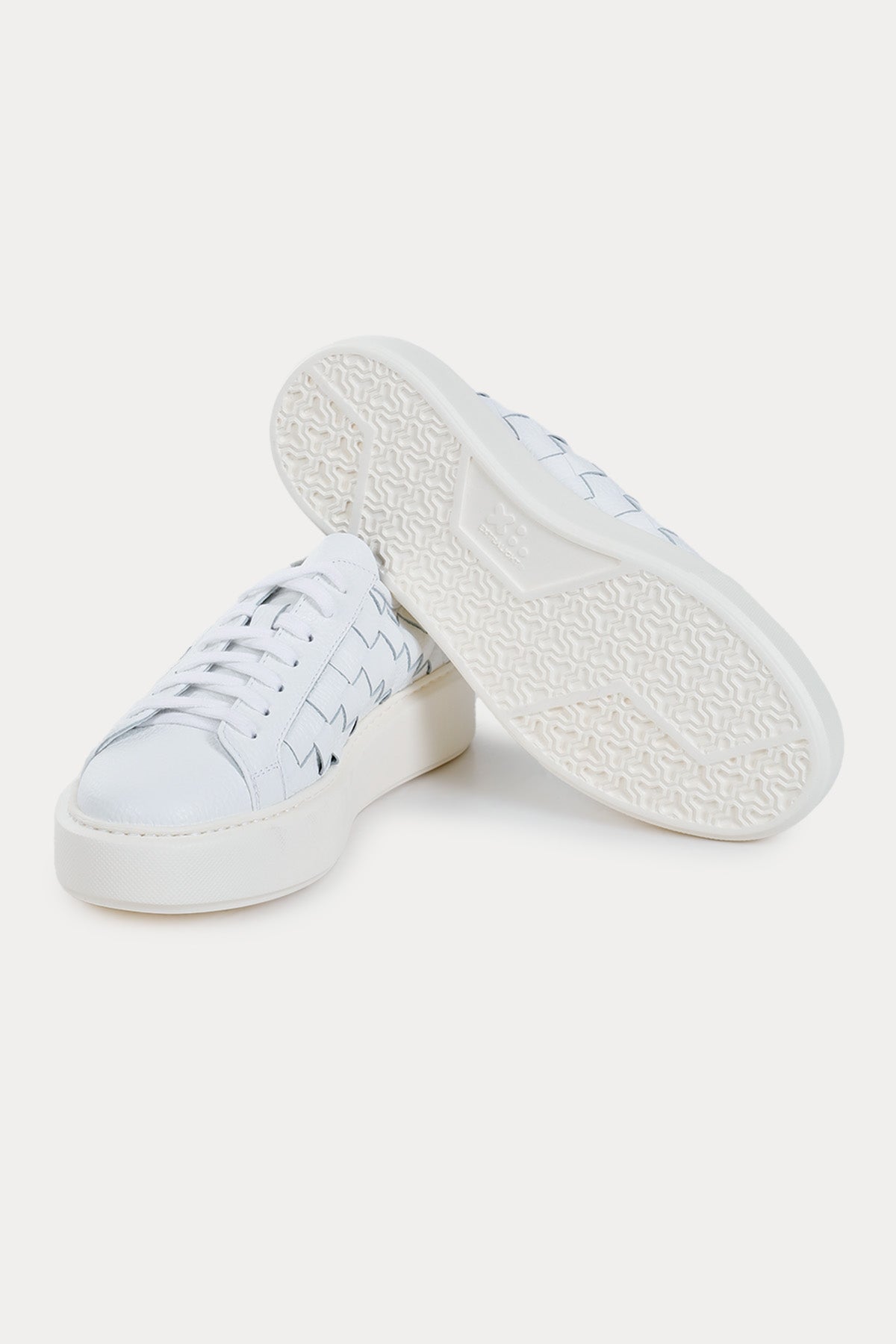 Henderson Augusta Örgü Deri Sneaker Ayakkabı