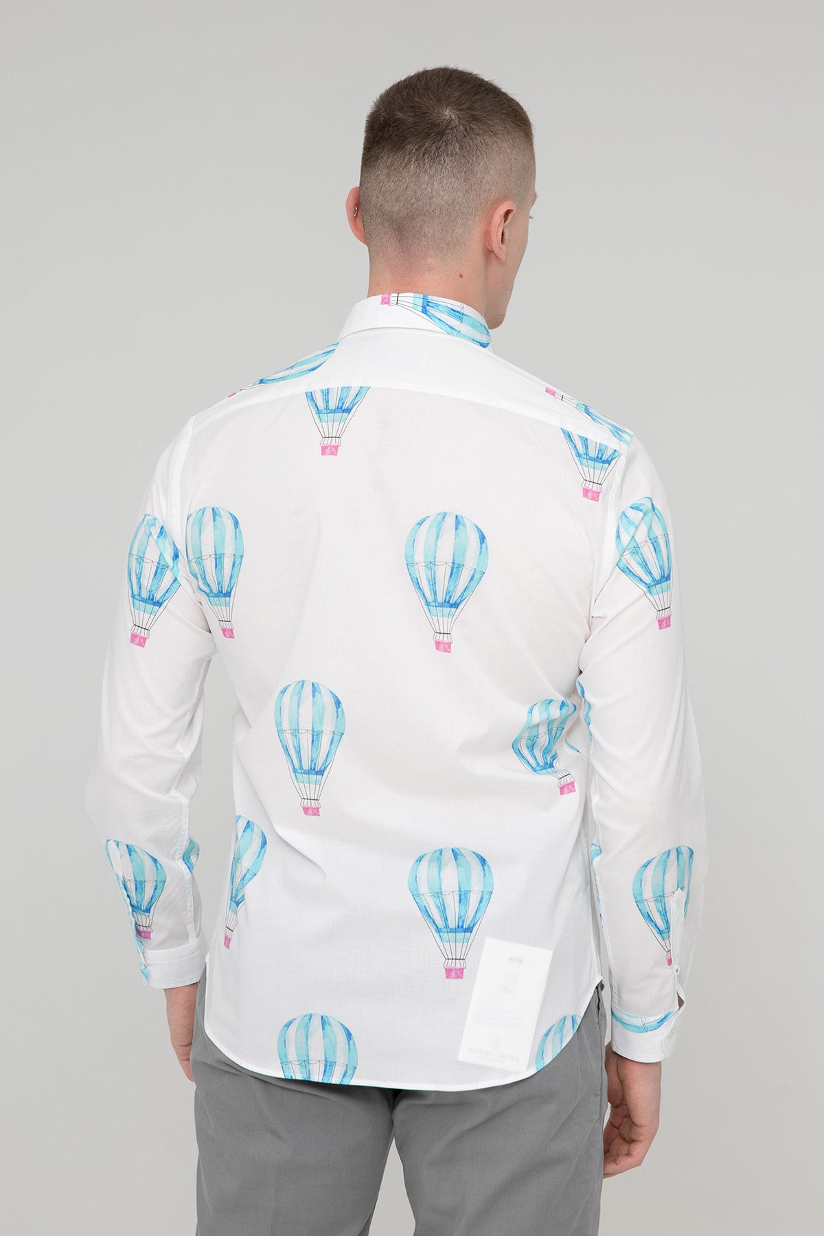 Poggianti Pisa Balon Desenli Gömlek-Libas Trendy Fashion Store