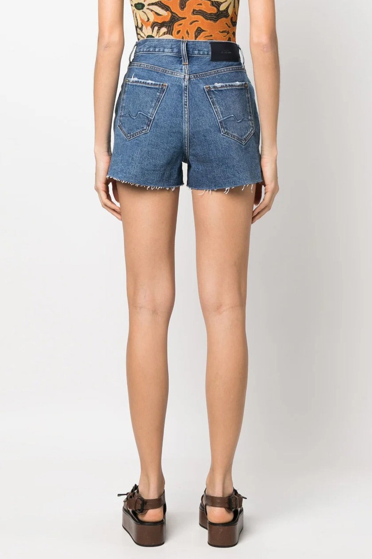 7 For All Mankind Easy Ruby Yüksek Bel Şort