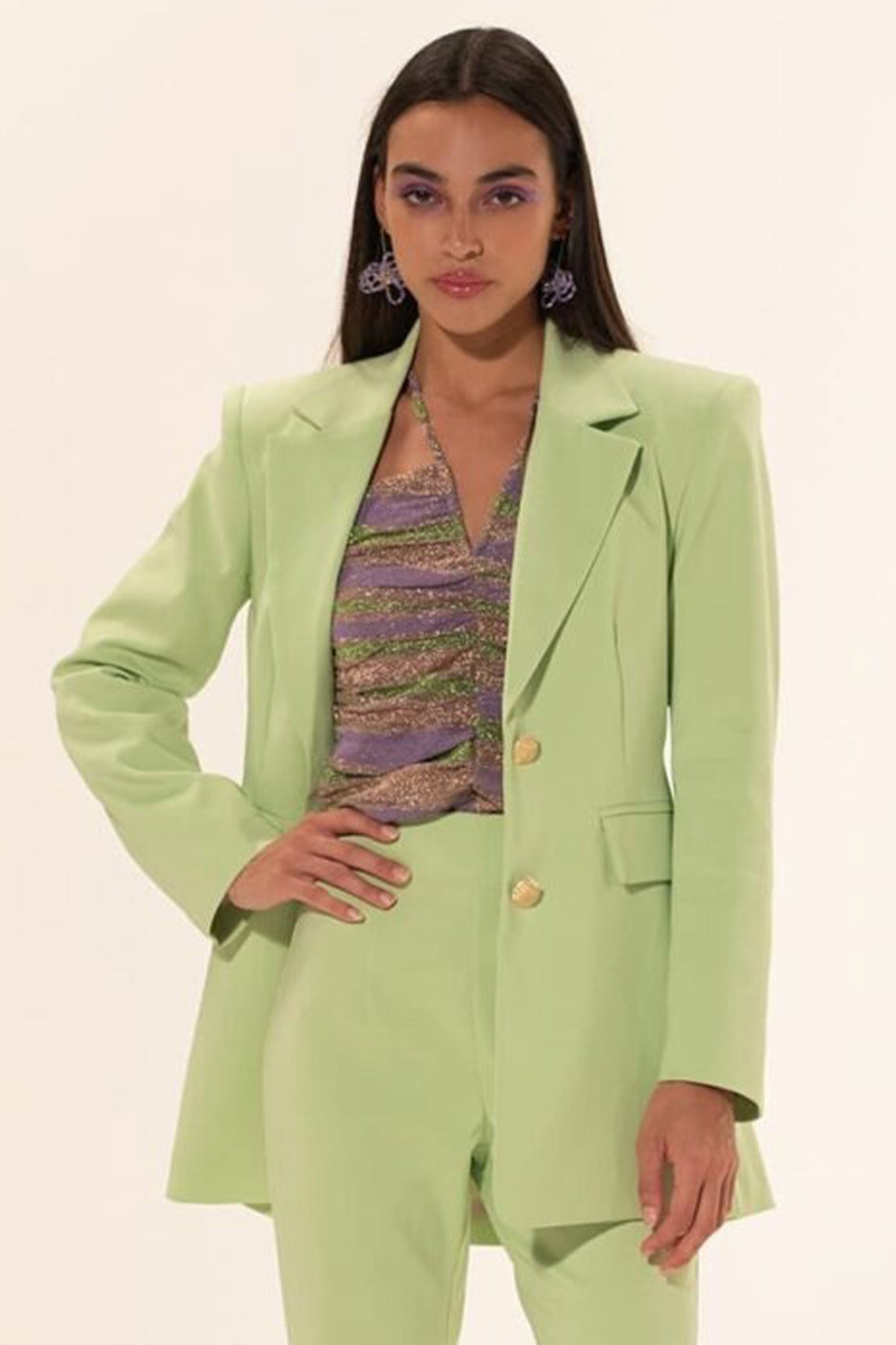 Meme Road Boyundan Bağlamalı V Yaka Bluz-Libas Trendy Fashion Store