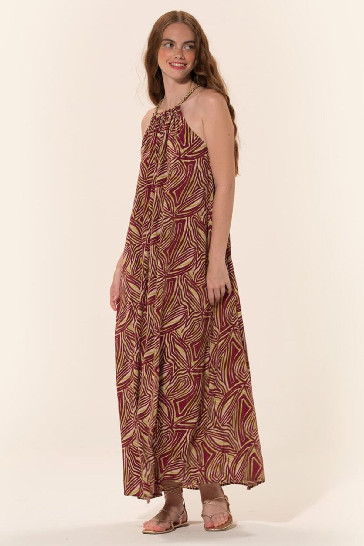 Meme Road Maxi Elbise-Libas Trendy Fashion Store