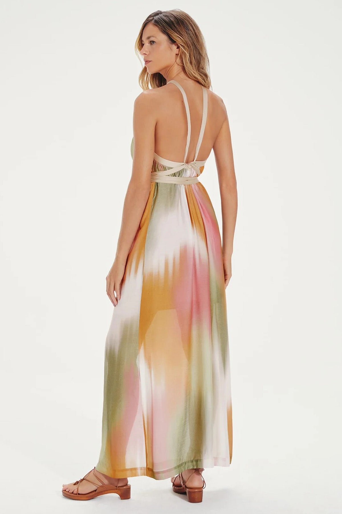 Vix Audrey İpekli Maxi Elbise-Libas Trendy Fashion Store