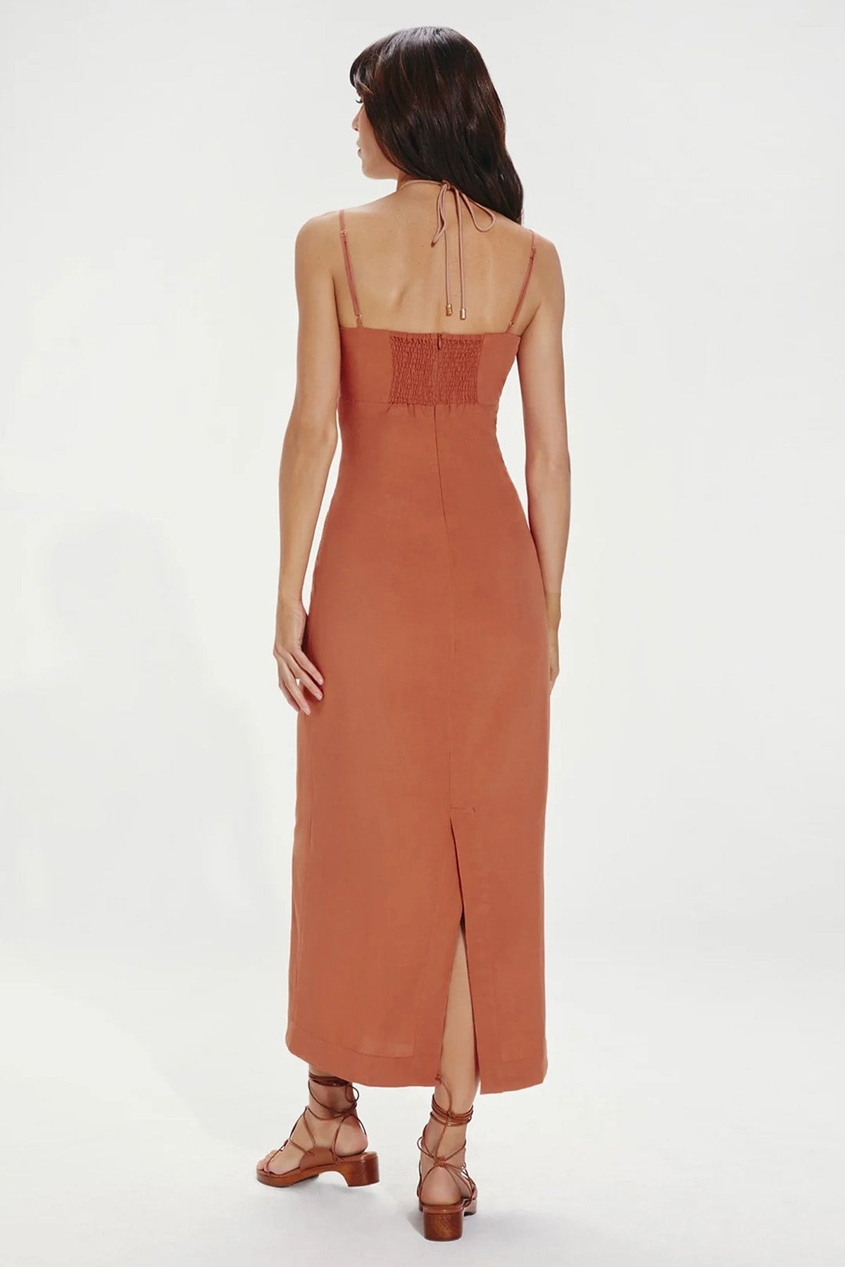 Vix Daisy Maxi Keten Elbise-Libas Trendy Fashion Store