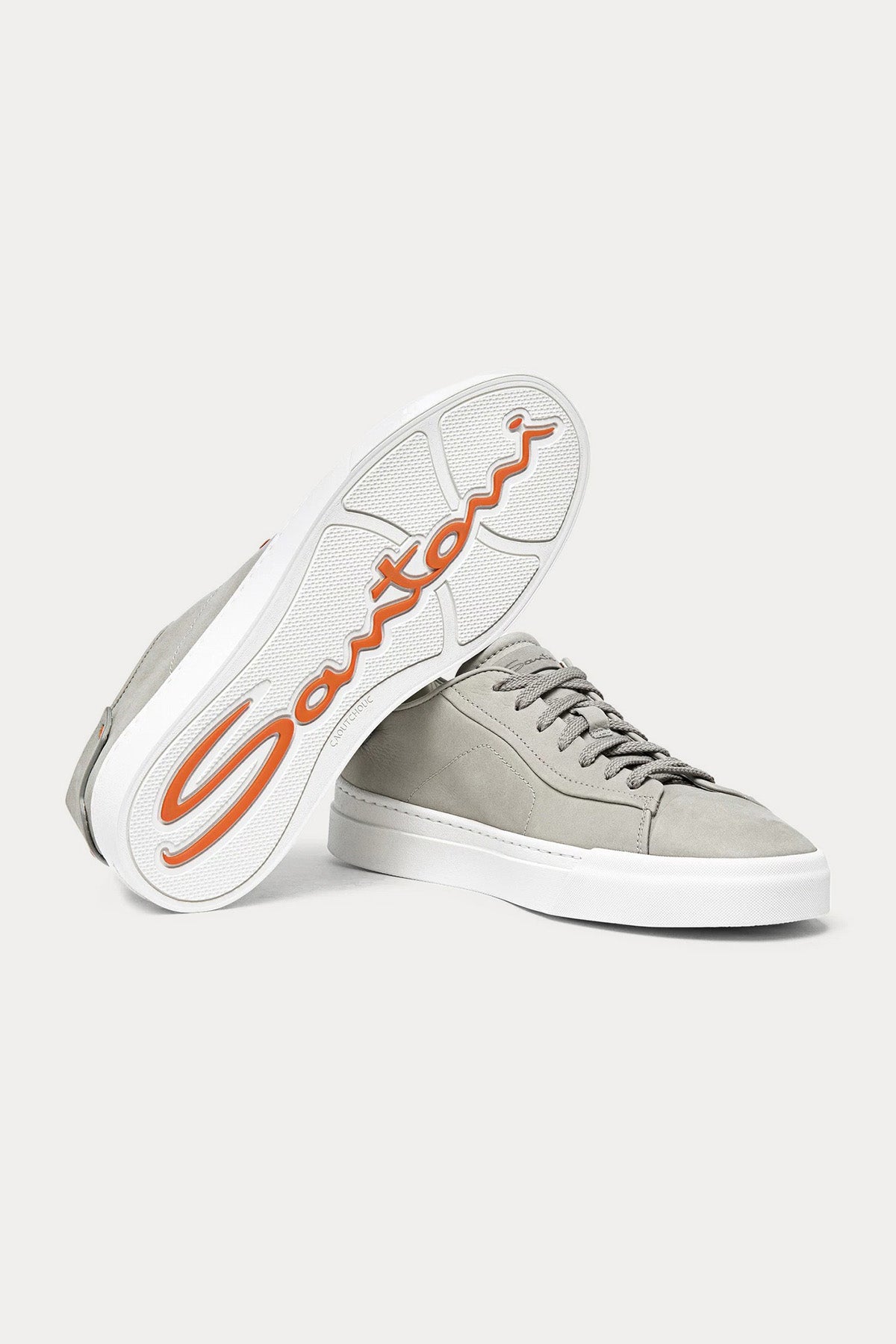 Santoni Nubuk Deri Sneaker Ayakkabı-Libas Trendy Fashion Store