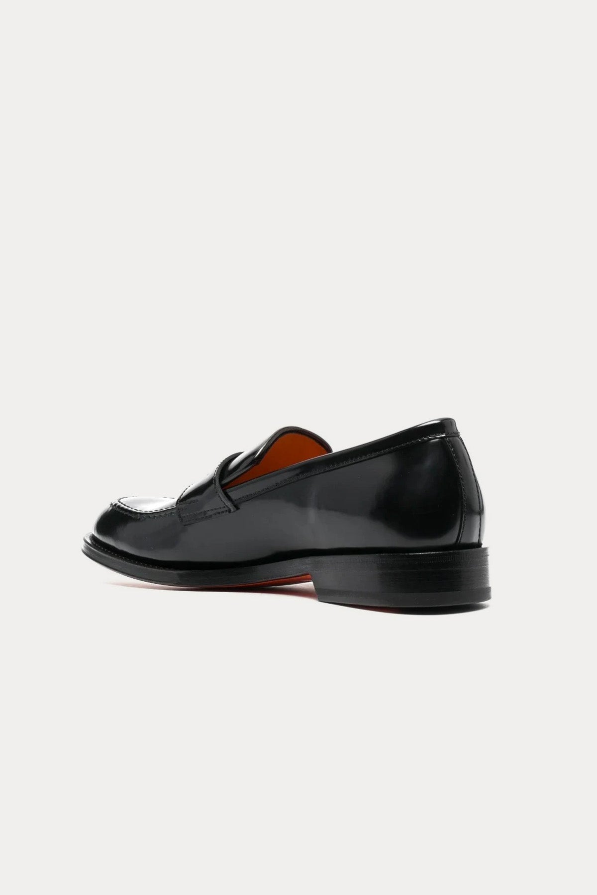 Santoni Goodyear Taban Deri Loafer Ayakkabı-Libas Trendy Fashion Store