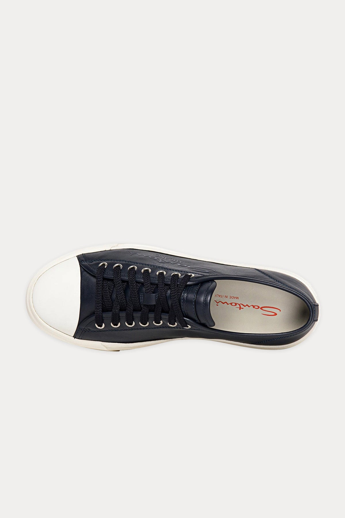 Santoni Deri Sneaker Ayakkabı-Libas Trendy Fashion Store