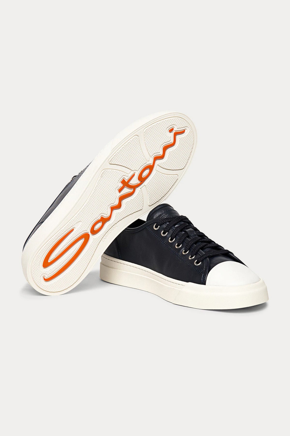 Santoni Deri Sneaker Ayakkabı-Libas Trendy Fashion Store