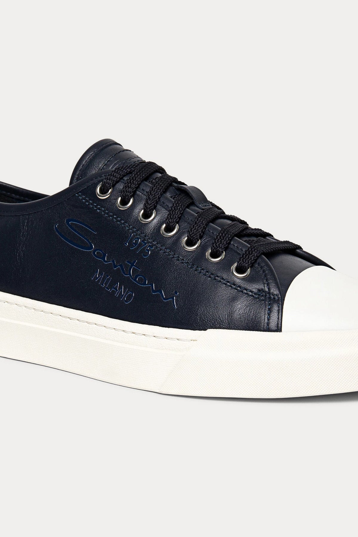 Santoni Deri Sneaker Ayakkabı-Libas Trendy Fashion Store