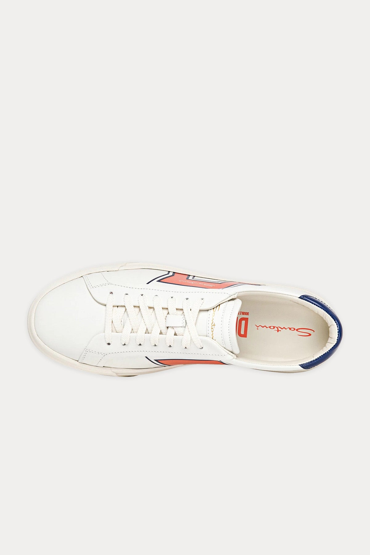 Santoni Double Buckle Deri Sneaker Ayakkabı-Libas Trendy Fashion Store