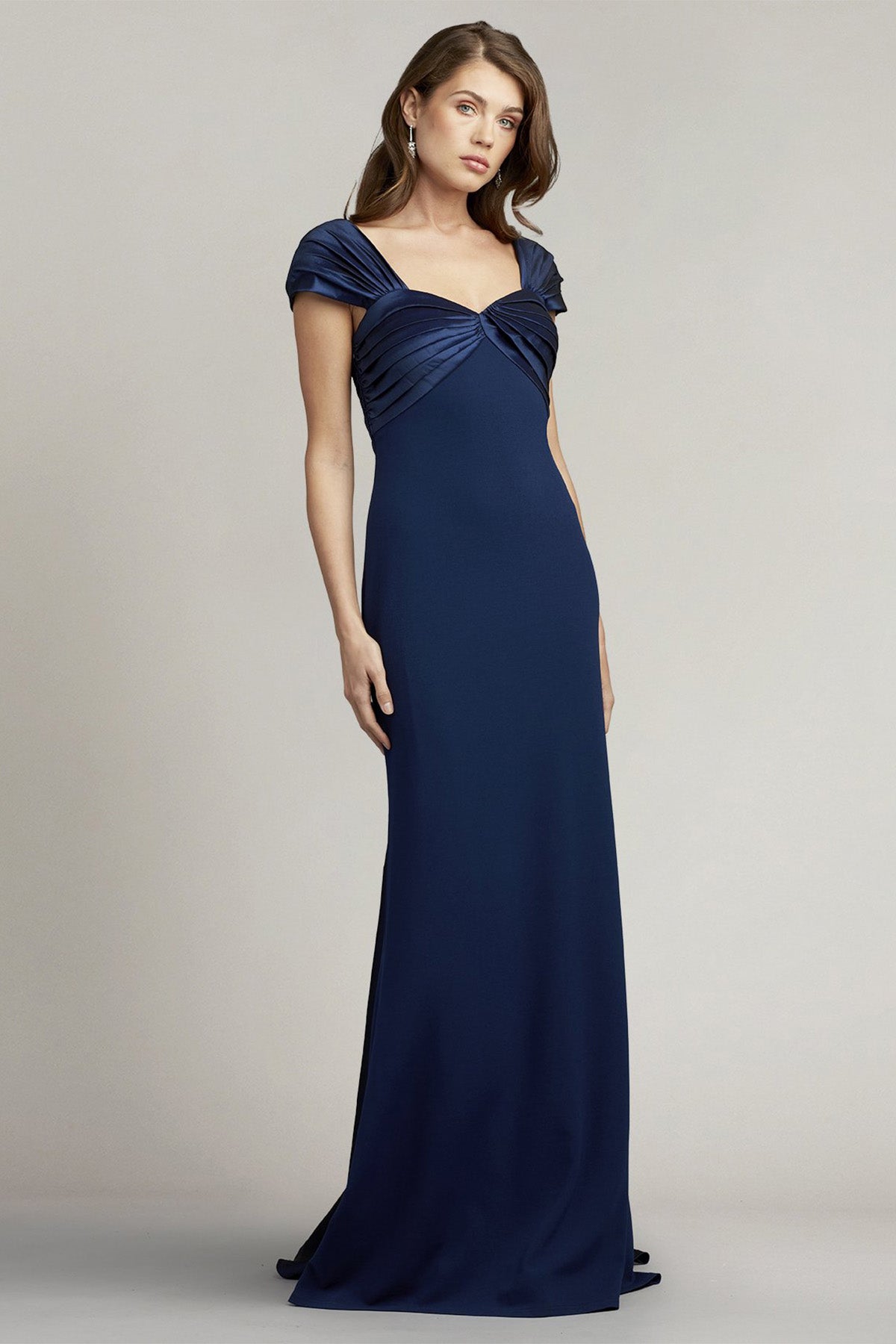 Tadashi Shoji Maxi Abiye Elbise-Libas Trendy Fashion Store