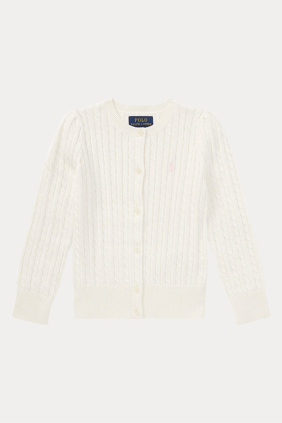 Polo Ralph Lauren Kids 2-3 Yaş Kız Çocuk Saç Örgü Triko Ceket