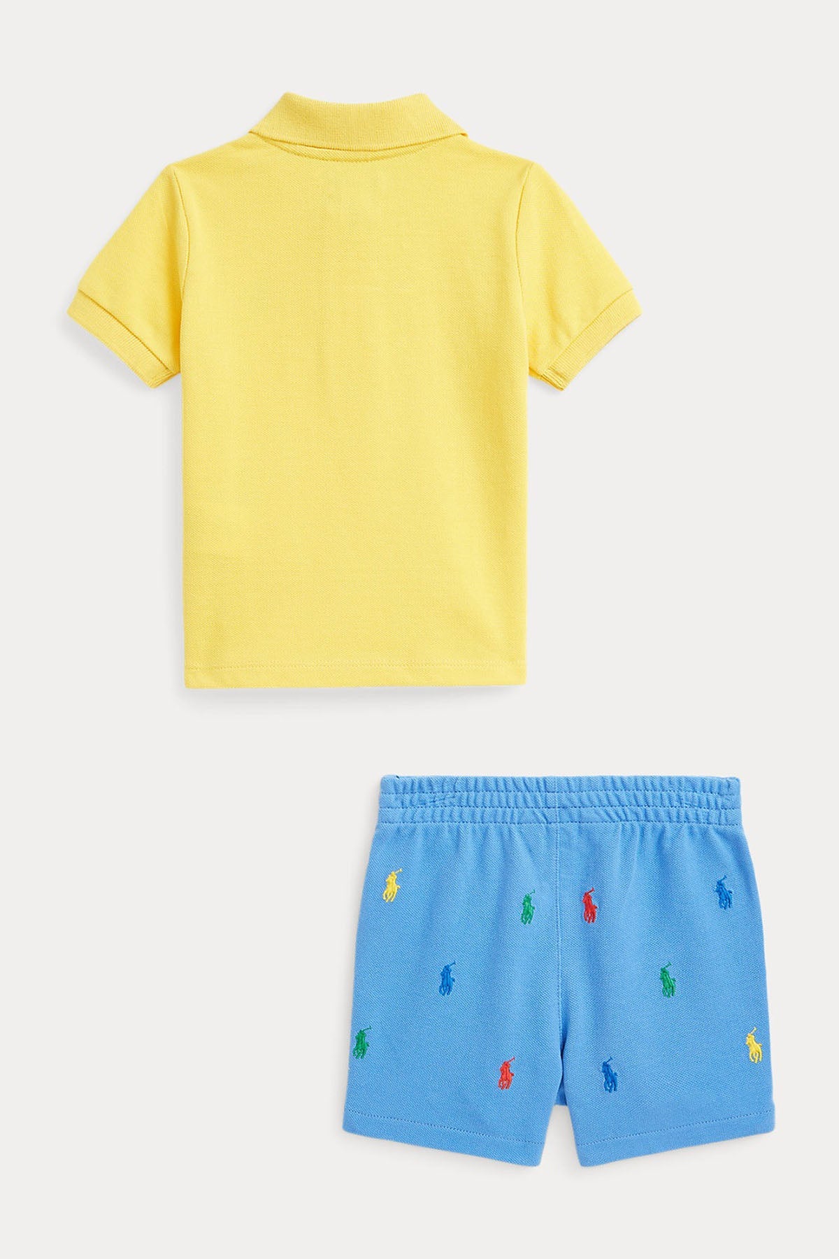 Polo Ralph Lauren Kids 12-18 Aylık Erkek Bebek T-shirt - Şort Set