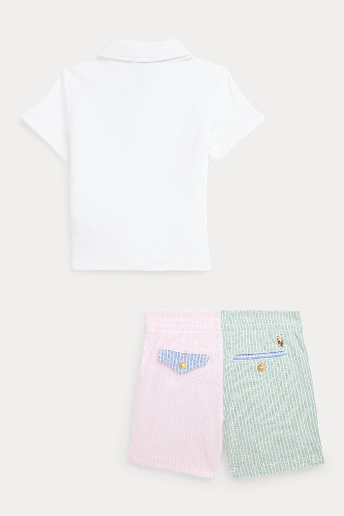 Polo Ralph Lauren Kids 9-18 Aylık Erkek Bebek T-shirt - Şort Set