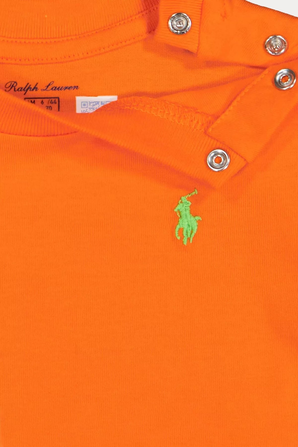 Polo Ralph Lauren Kids 9-18 Aylık Unisex Bebek Yuvarlak Yaka T-shirt