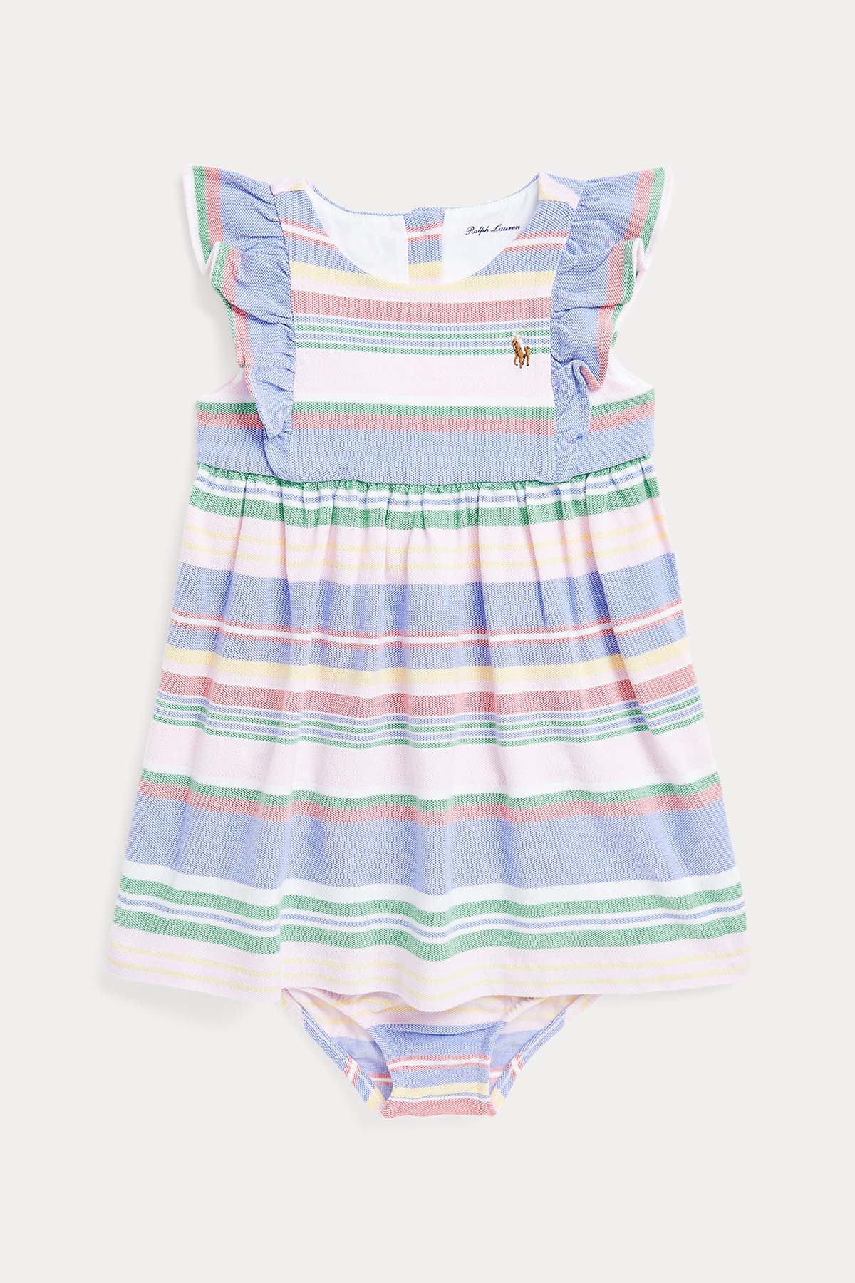 Polo Ralph Lauren Kids 12-18 Aylık Kız Bebek Elbise