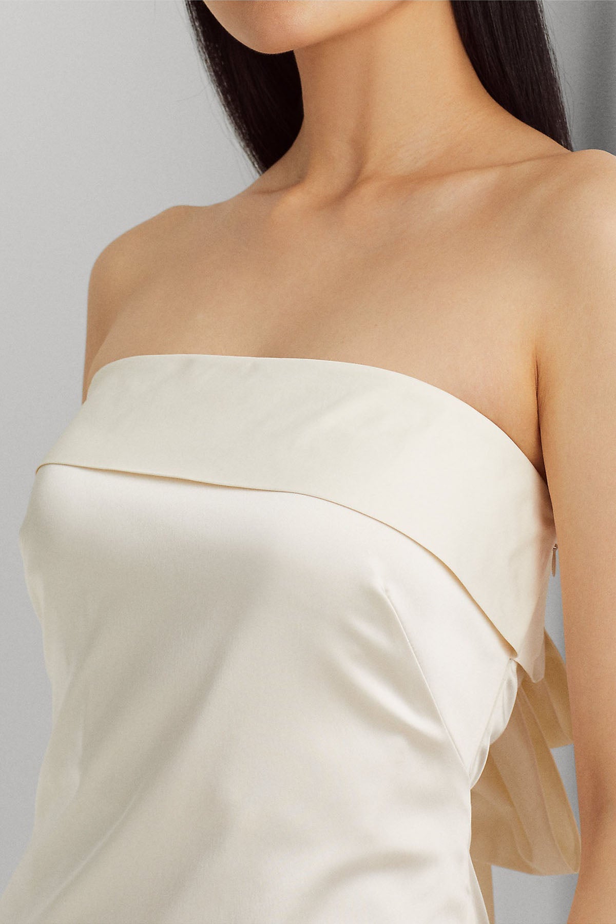 Polo Ralph Lauren Straplez Dizüstü Abiye Elbise