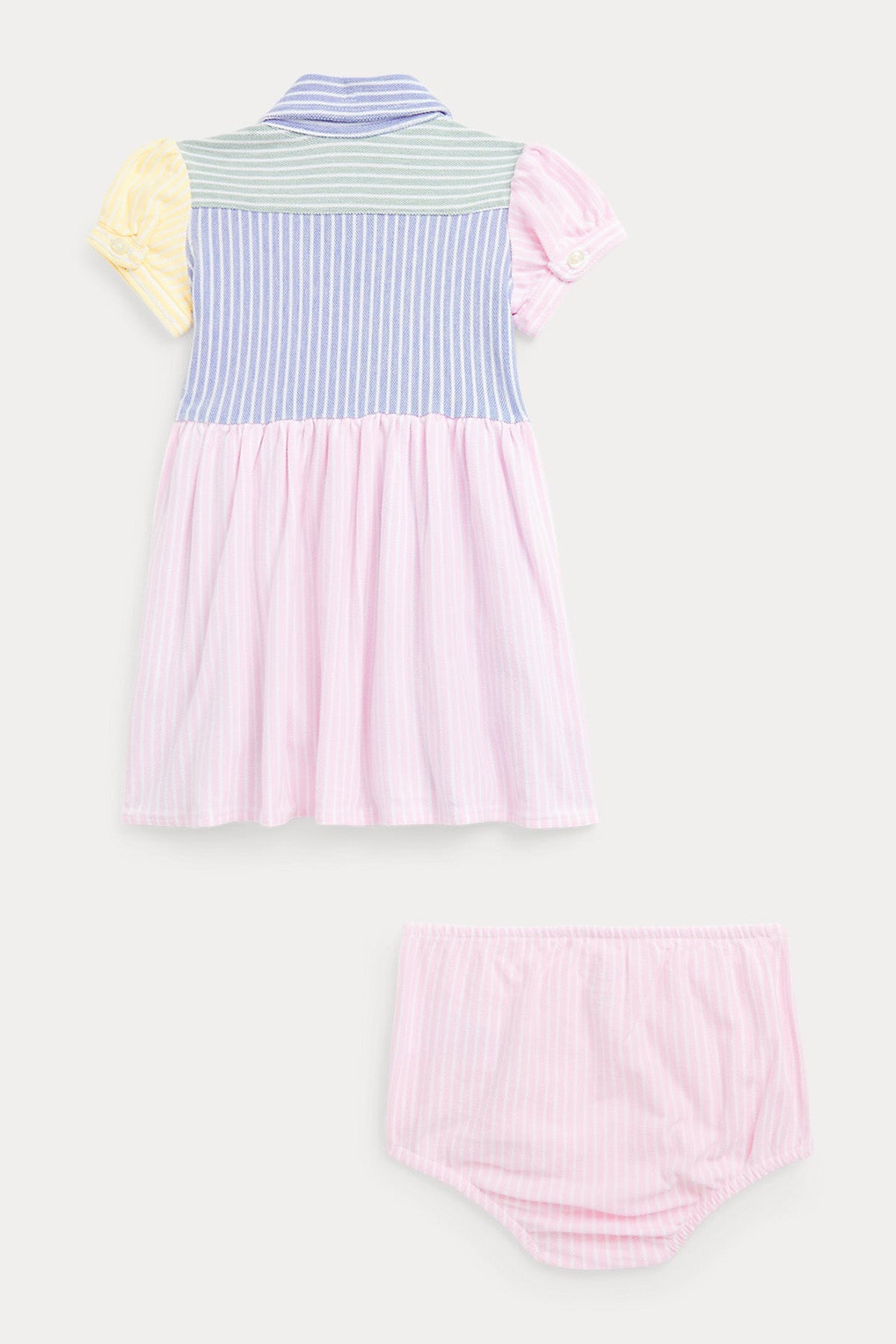 Polo Ralph Lauren Kids 9-18 Aylık Kız Bebek Gömlek Elbise