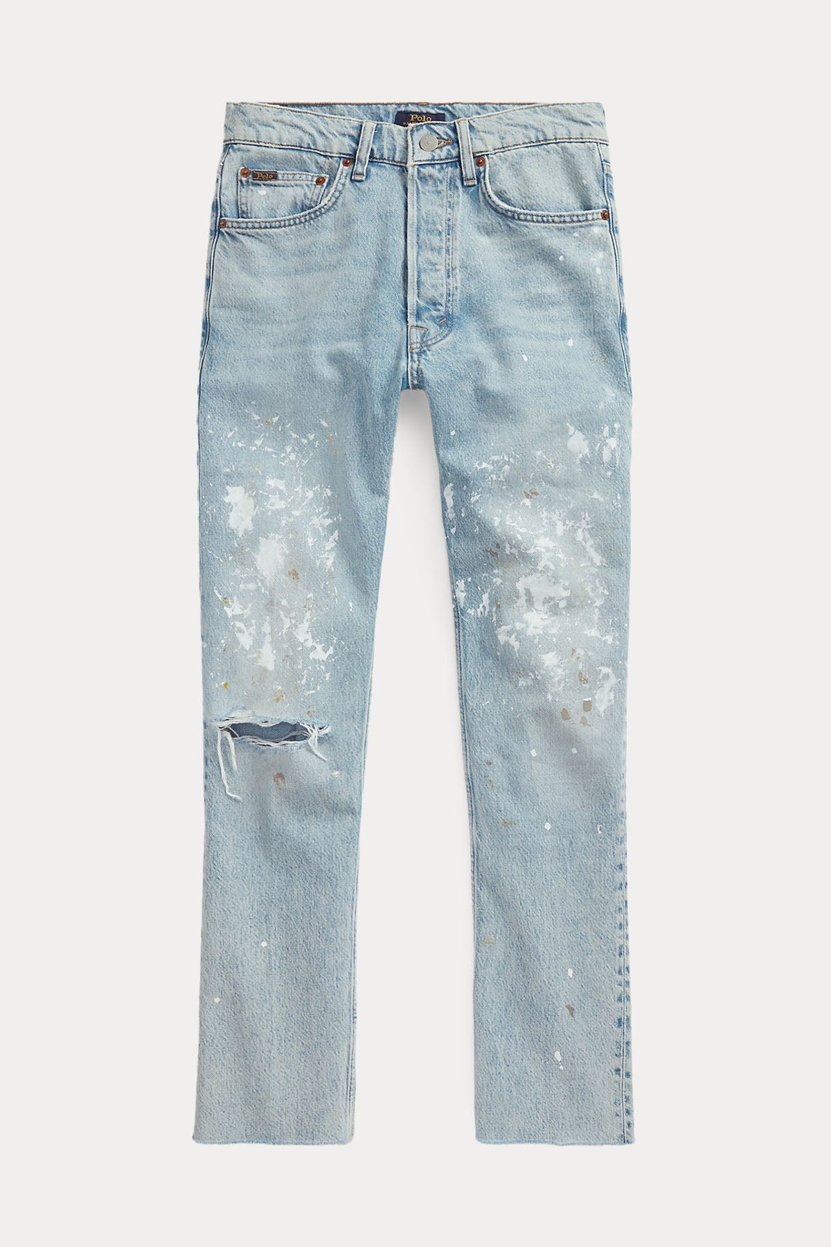 Polo Ralph Lauren The Straight Leg Cropped Jeans