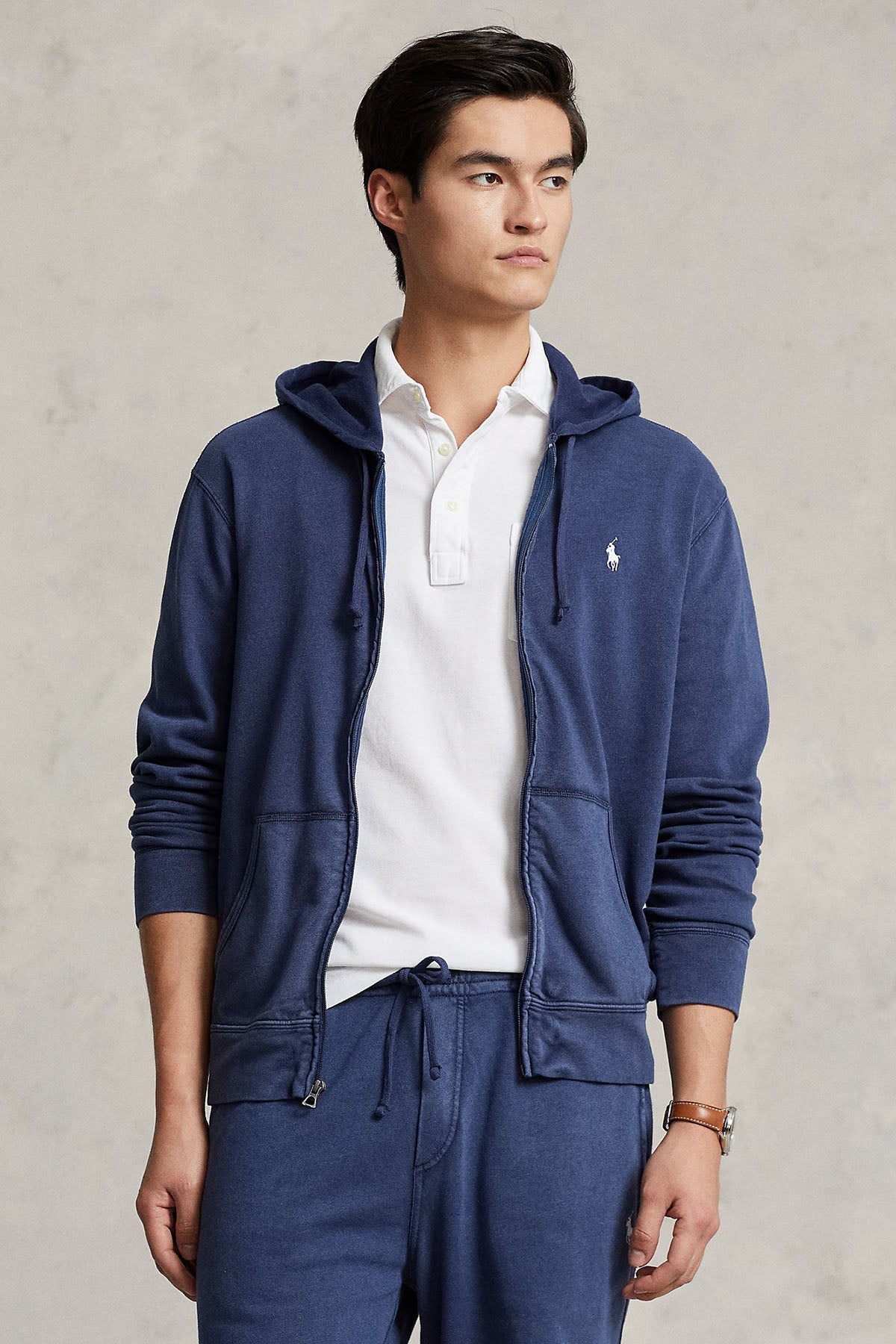 Polo Ralph Lauren Fermuarlı Kapüşonlu Sweatshirt Ceket