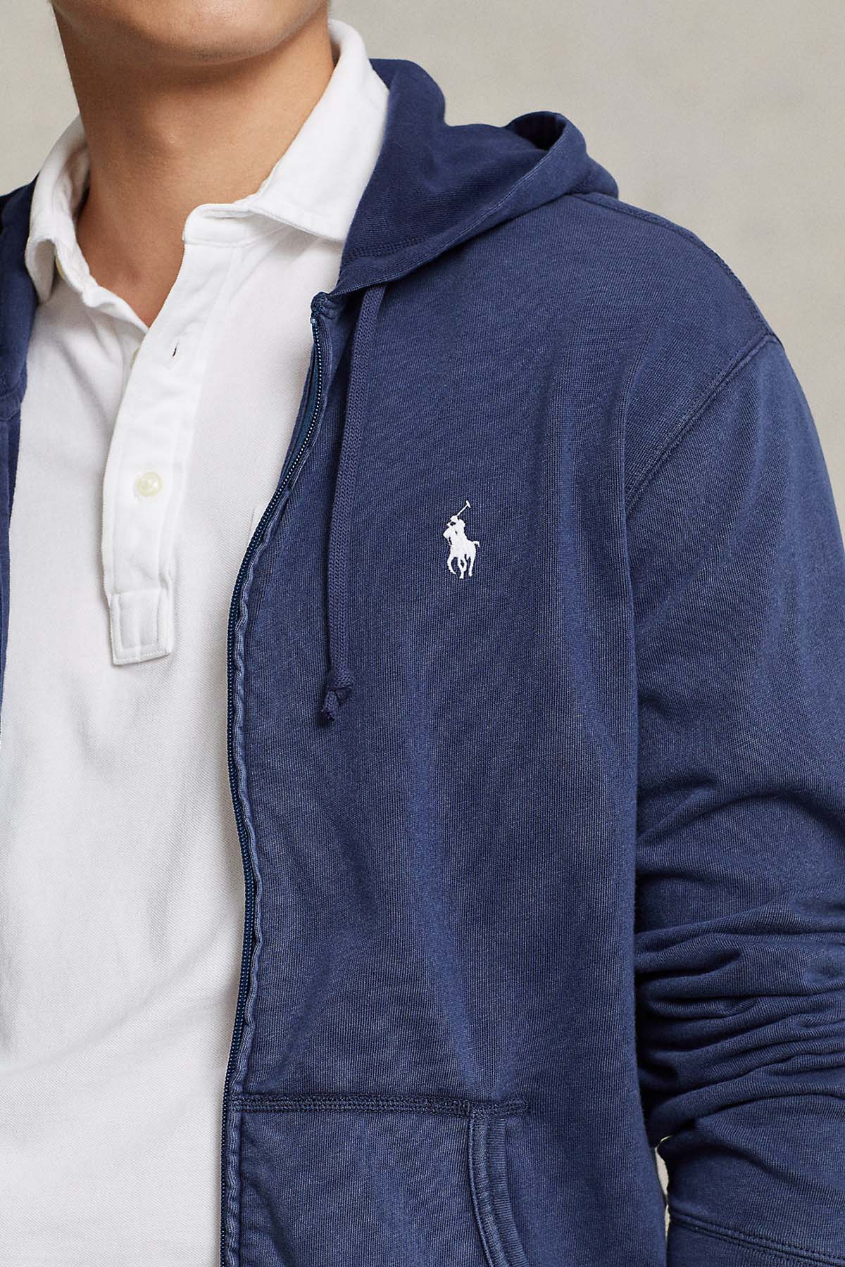 Polo Ralph Lauren Fermuarlı Kapüşonlu Sweatshirt Ceket