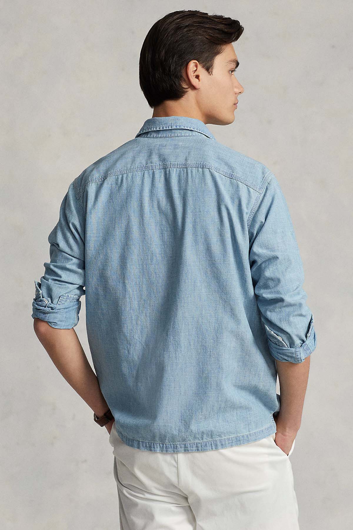 Polo Ralph Lauren Cep Detaylı Denim Gömlek